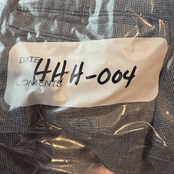 Onia Men's Flat Front Geometric Print Linen Blend Chino Shorts Navy Blue Size 32 - Picture 8 of 8